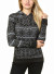 Long sleeve hooded sweater w/ kangaroo pocket. FH-HD15FL10P-CHARCOAL/BLACK
