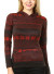 Long sleeve hooded sweater w/ kangaroo pocket. FH-HD15FL10P-RED/BLACK