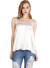 Scoop neck silk tank top with left breast pocket-WH-T129-LIGHTBEIGE